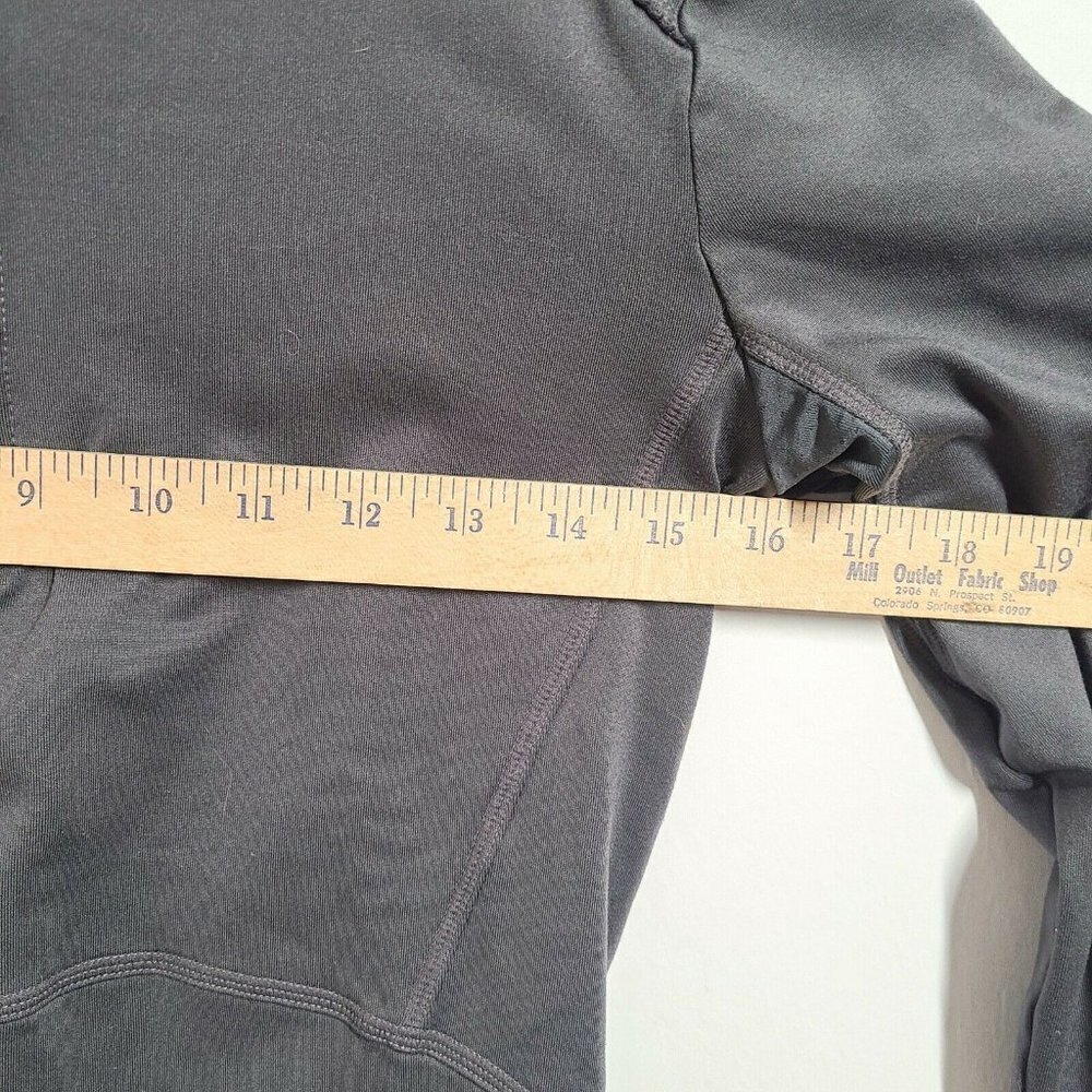 Athleta Women's Athletic Jacket Lightweight Pullover Quarter Zip Gray Size Small - Picture 8 of 9